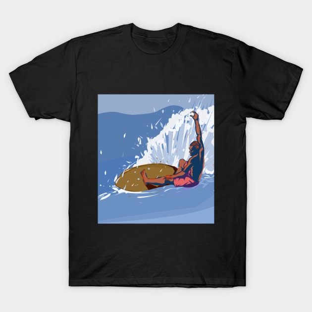 Surfer T-Shirt by CharlesWi